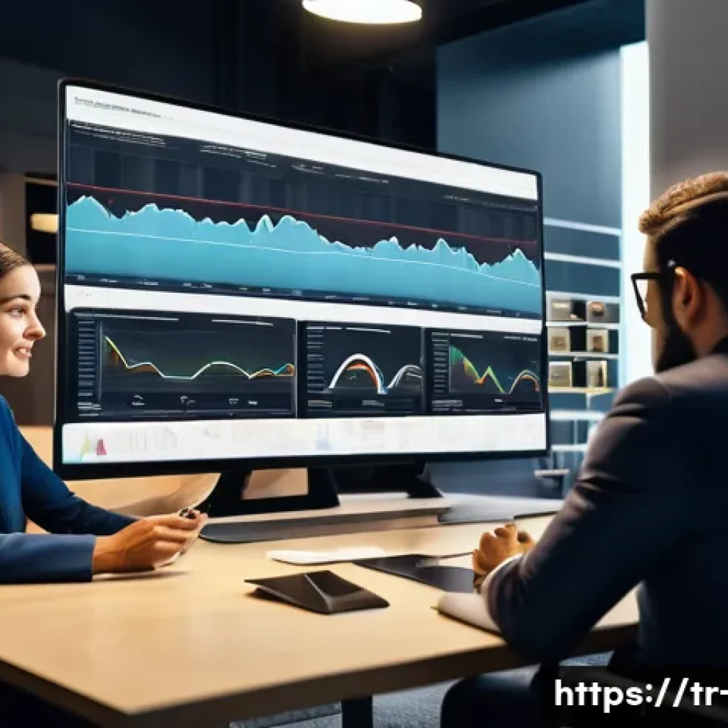 광고홍보사와 효과적인 광고 배포 전략 - A dynamic digital marketing team meeting in a modern Istanbul office, diverse professionals analyzin...
